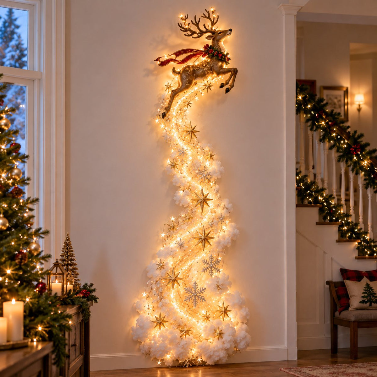 GlowHaven – Christmas Magic Trail Wall Light