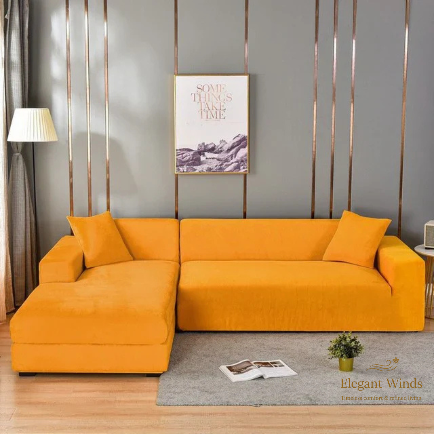 Premium Universal Sofa Cover – Complete Stain Protection