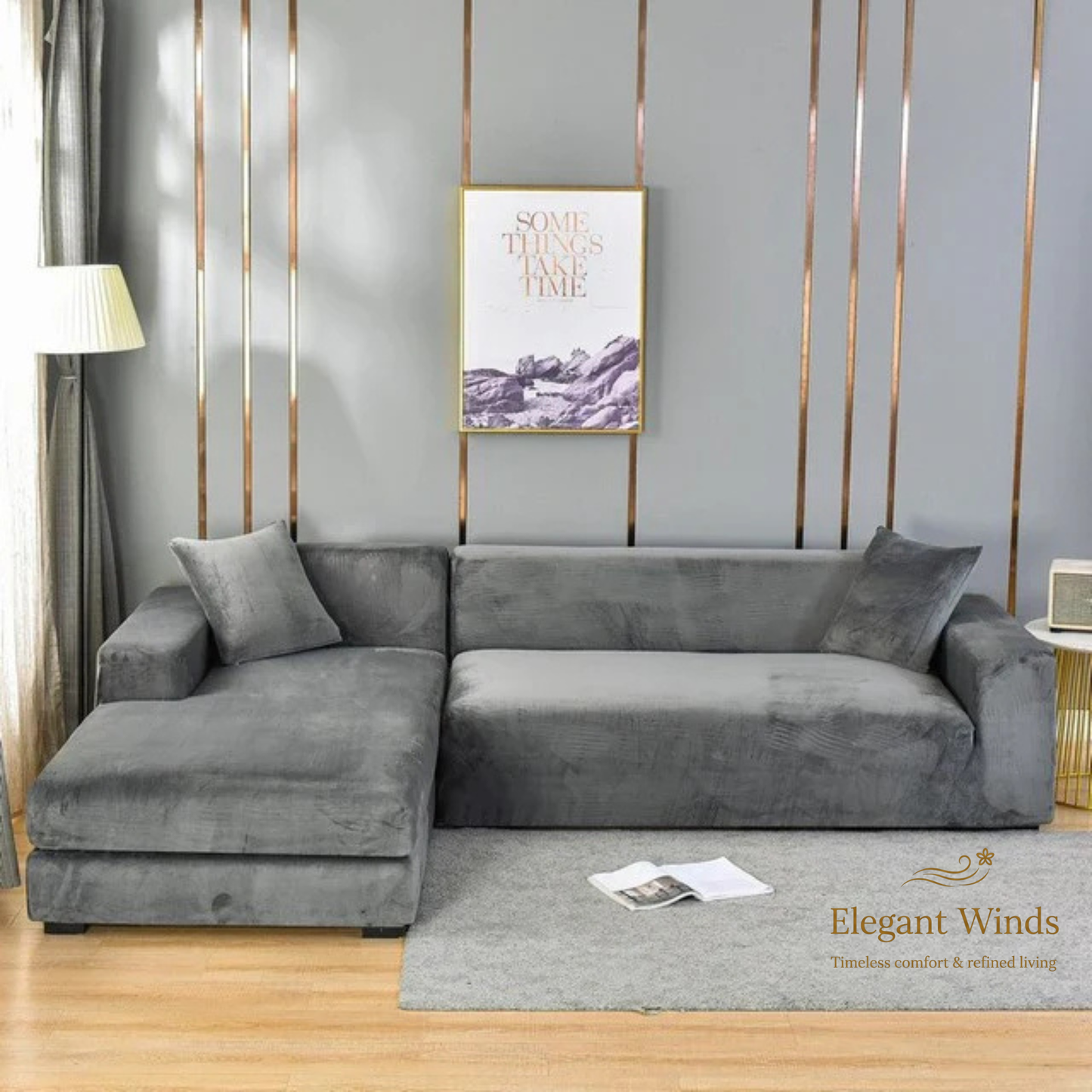 Premium Universal Sofa Cover – Complete Stain Protection