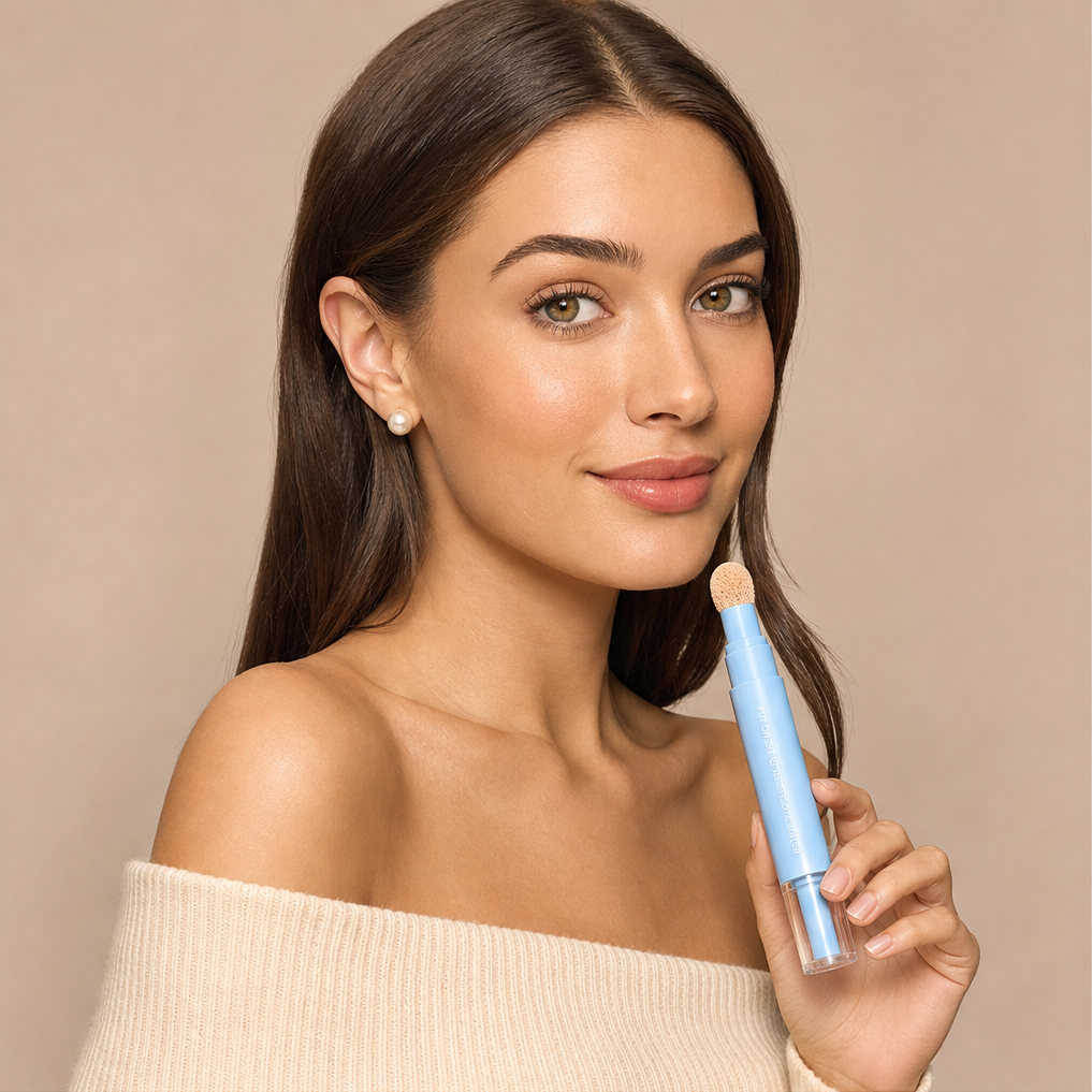 Hydrating micro-puff applicator liquid concealer pen + buy 1 + pick 1 free color