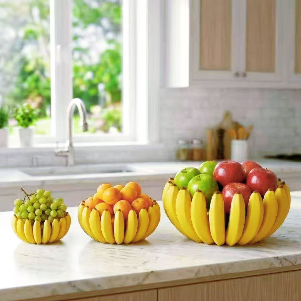 Creative Banana Shape Fruit Bowl