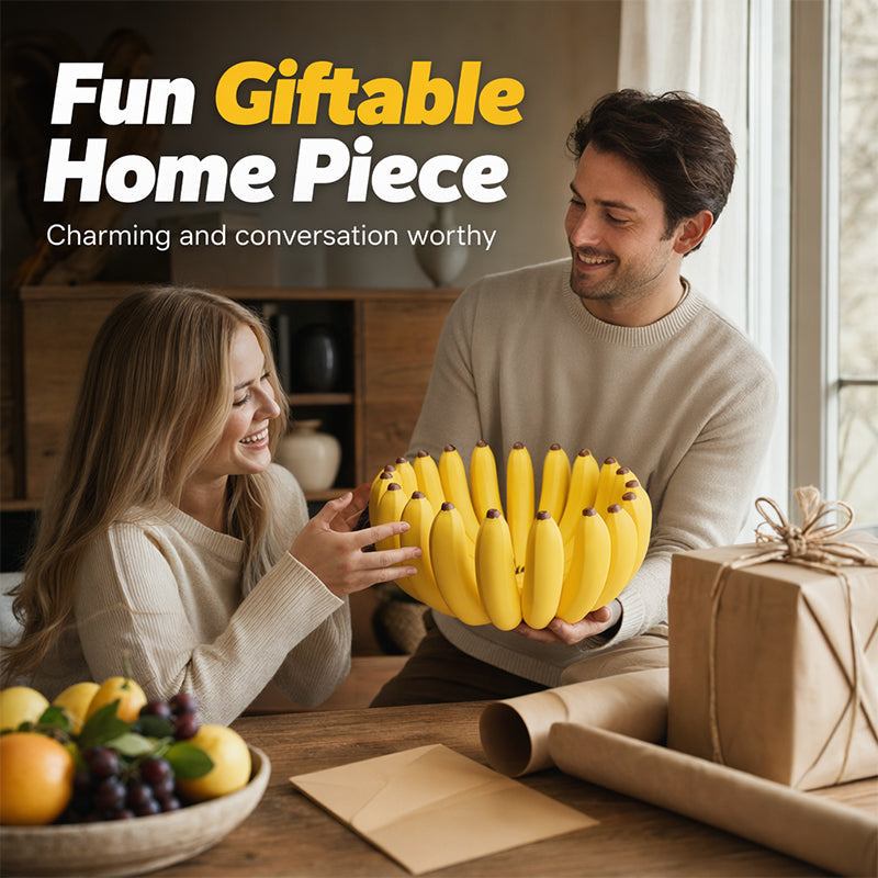 Creative Banana Shape Fruit Bowl