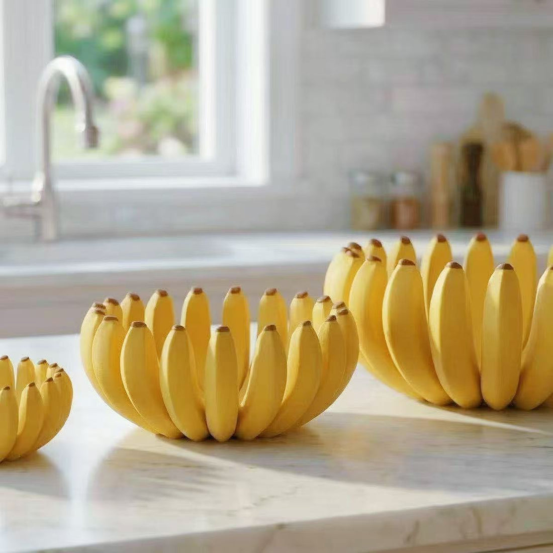 Creative Banana Shape Fruit Bowl