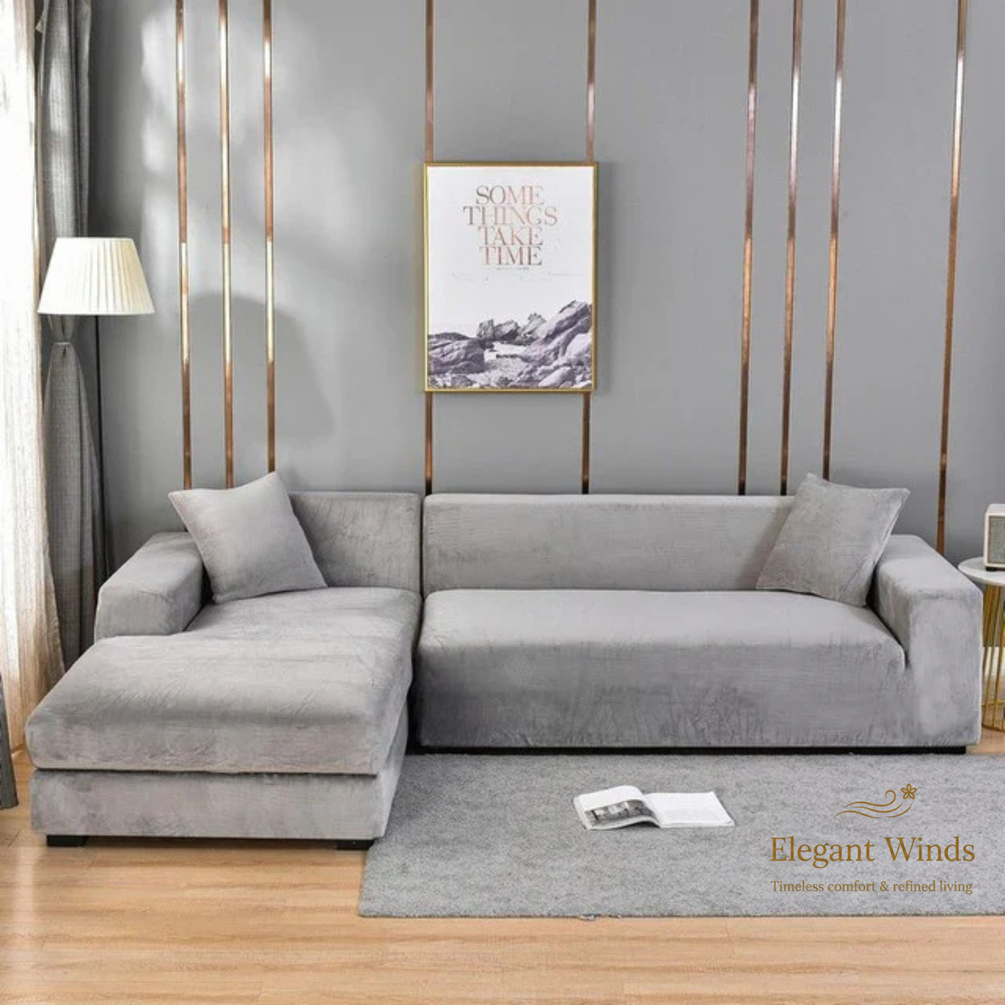 Premium Universal Sofa Cover – Complete Stain Protection
