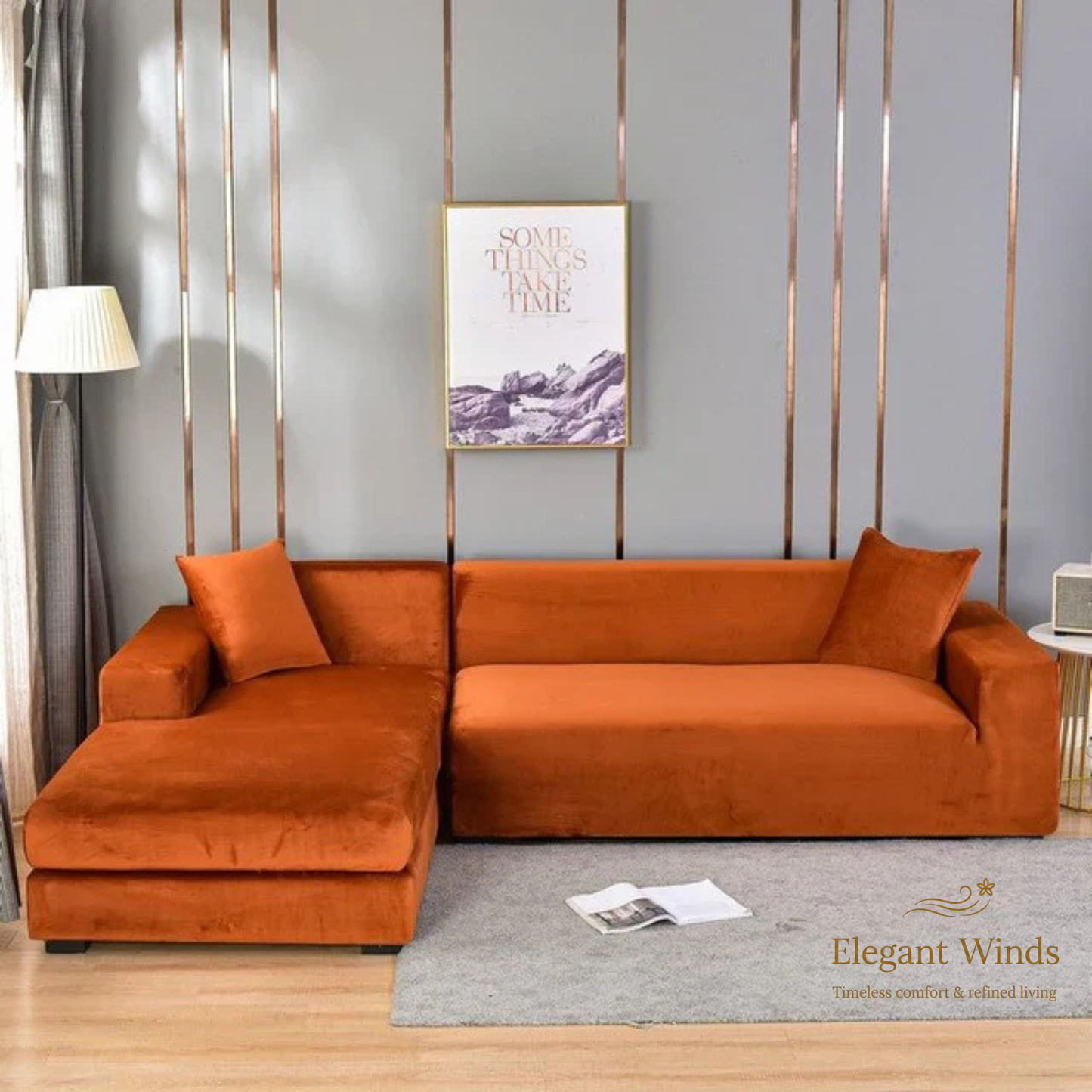 Premium Universal Sofa Cover – Complete Stain Protection