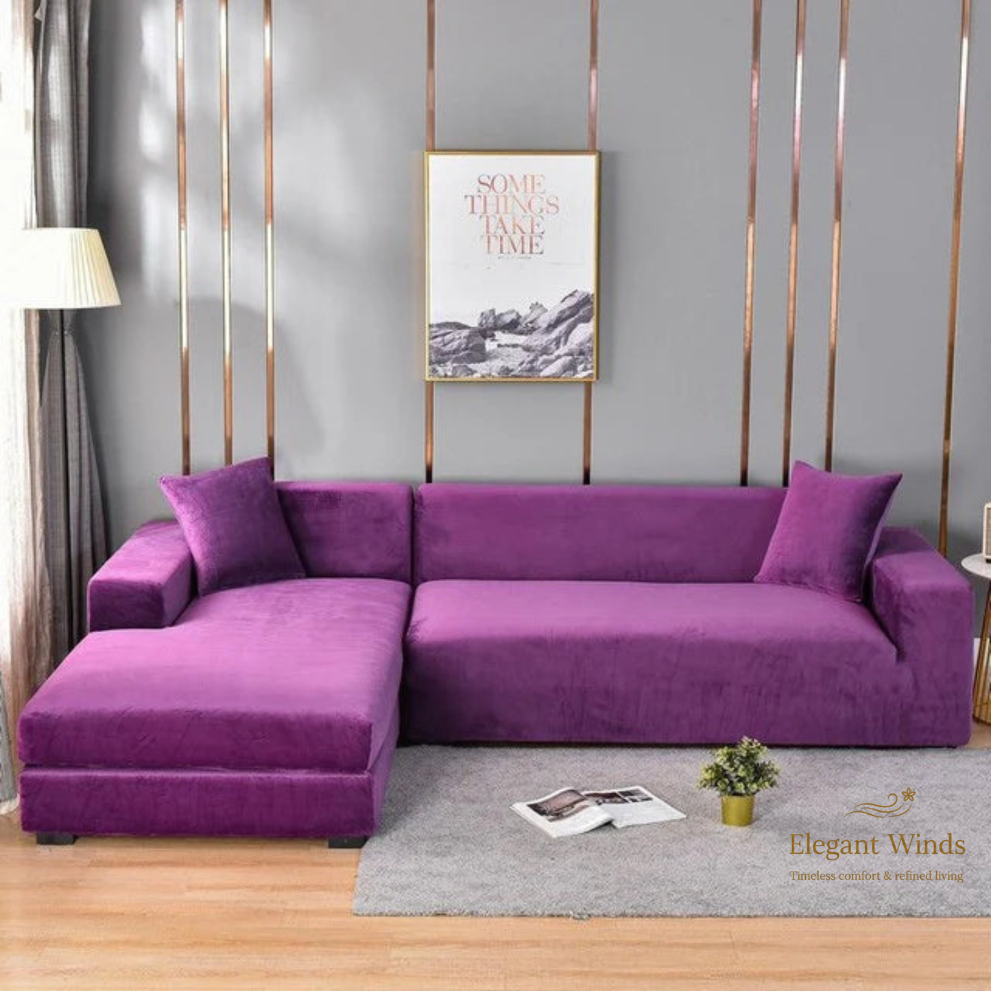 Premium Universal Sofa Cover – Complete Stain Protection