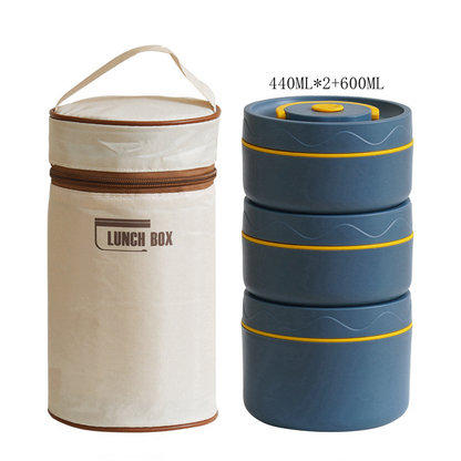 Portable Insulated Lunch Container Set