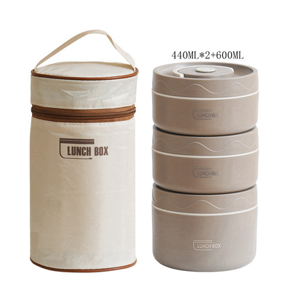 Portable Insulated Lunch Container Set