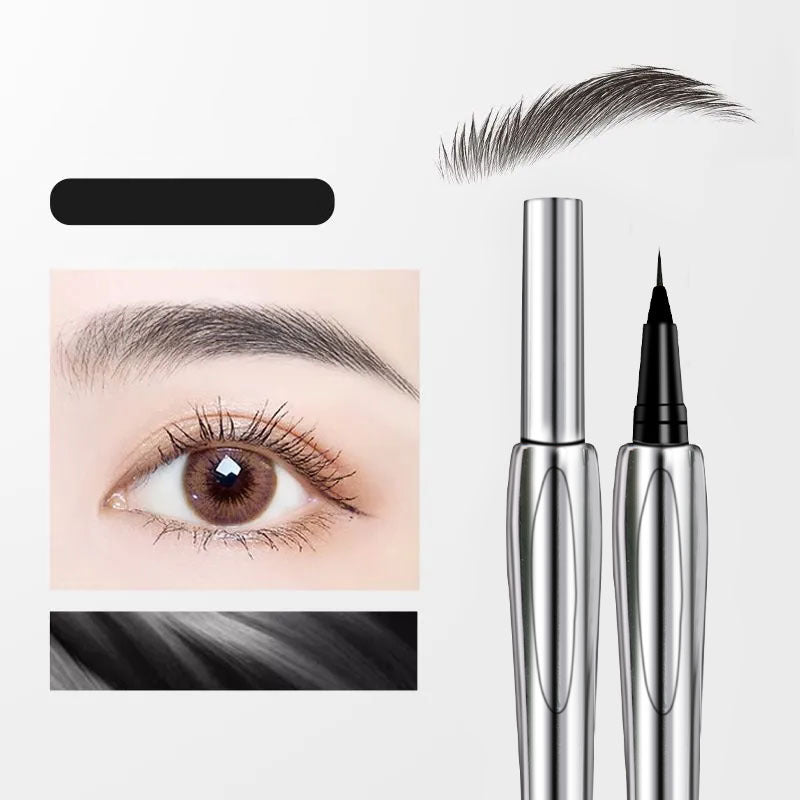 Ultra-fine 4-in-1 waterproof liner pen for brows, eyes & hairline + buy 1 get 1 free