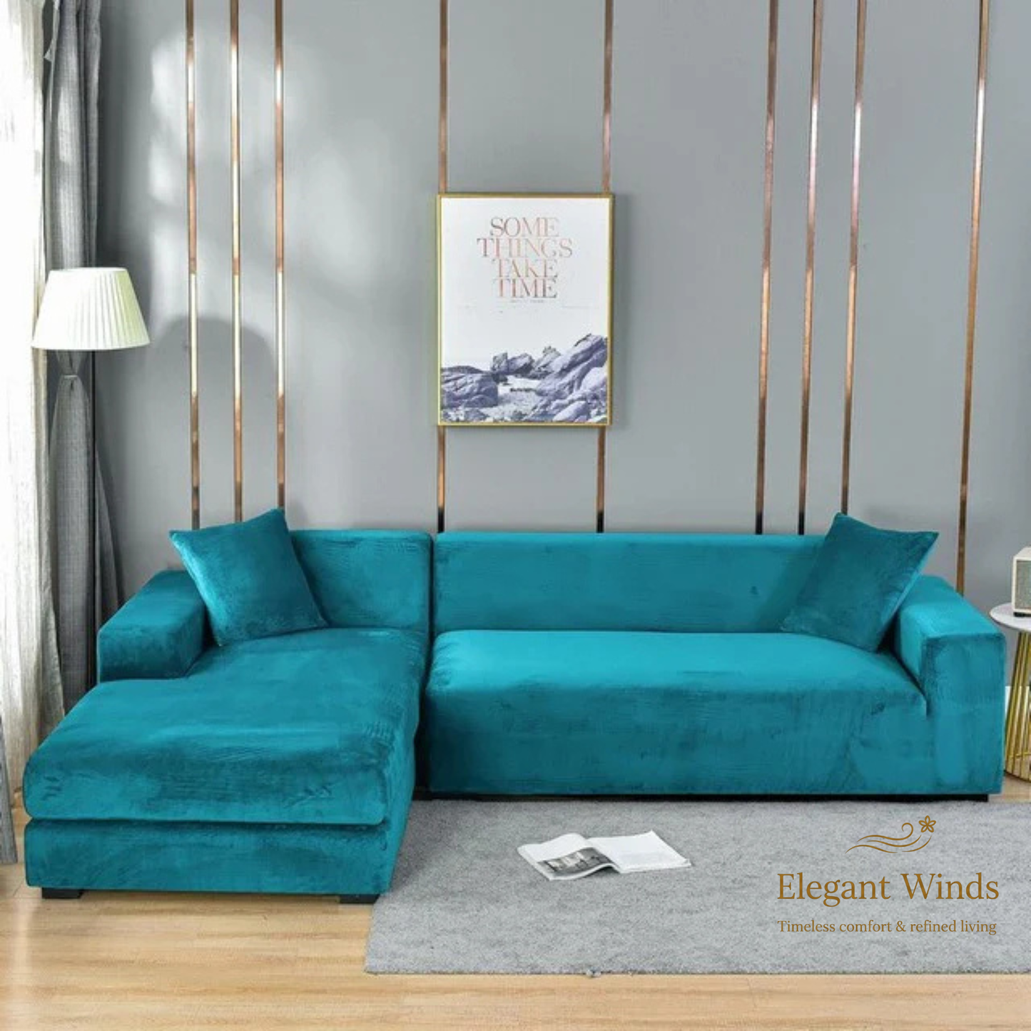 Premium Universal Sofa Cover – Complete Stain Protection
